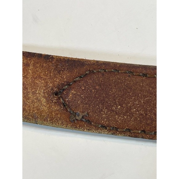 Vintage Custom Stonewall Gay Pride Leather Tooled Belt Custom Name main image 8